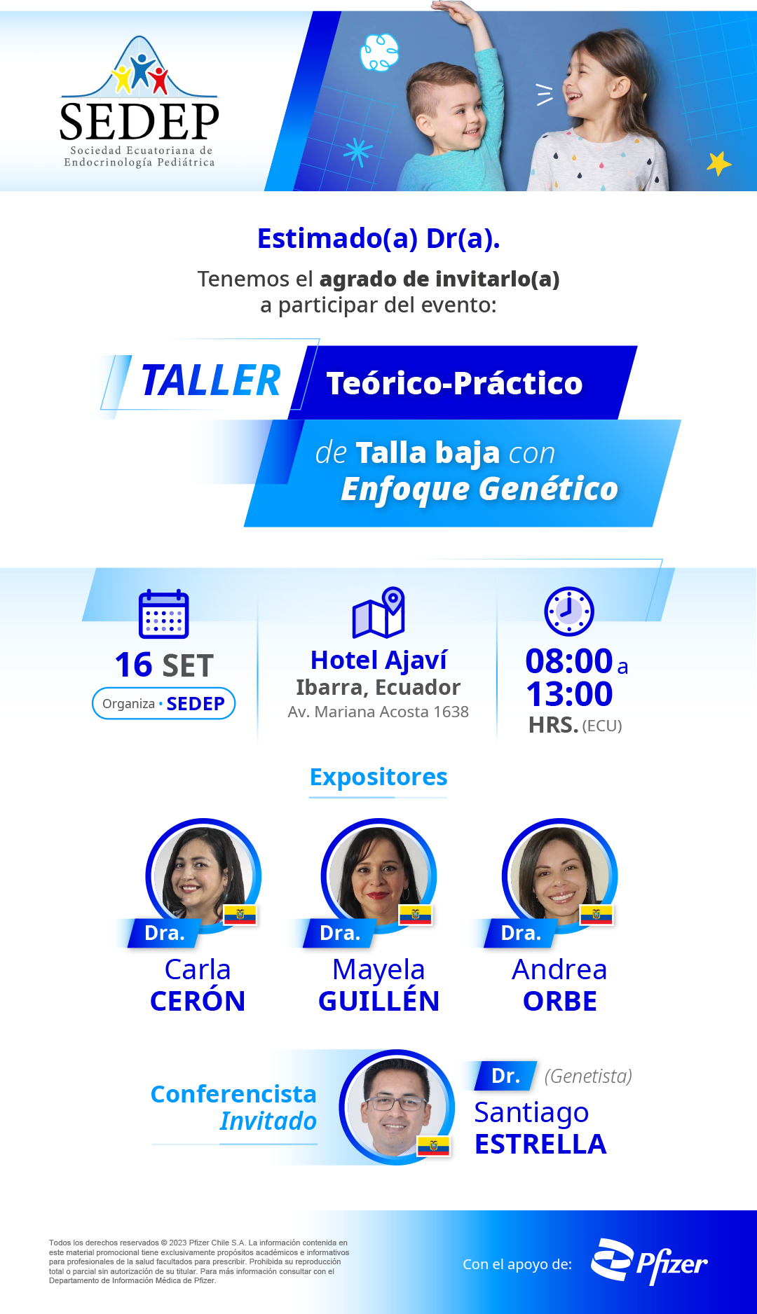 Taller Teórico-Práctico de Talla baja con Enfoque Genético