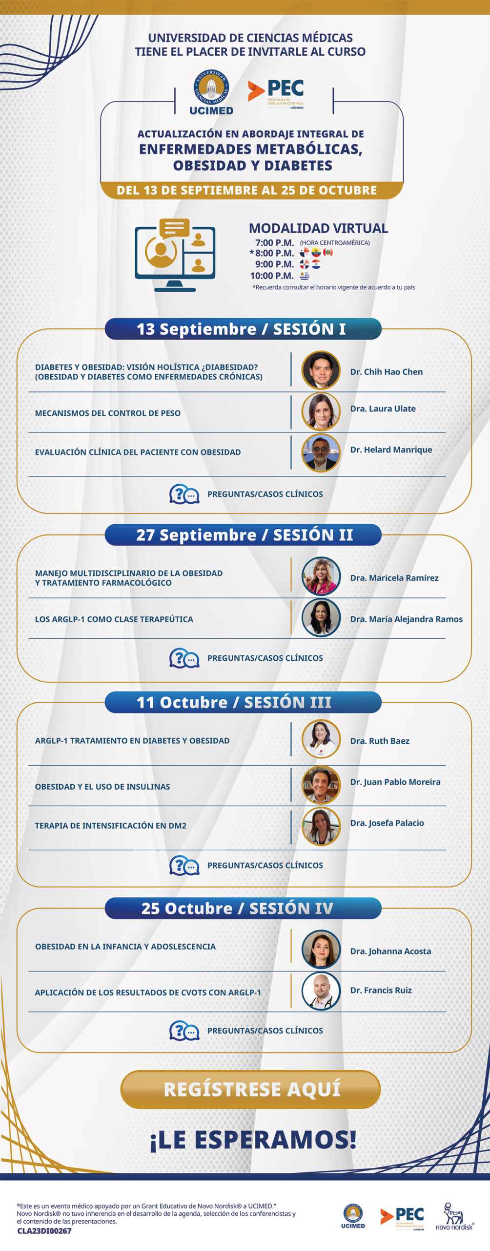 Curso de Actualización en Abordaje Integral de Enfermedades Metabólicas, Obesidad y Diabetes