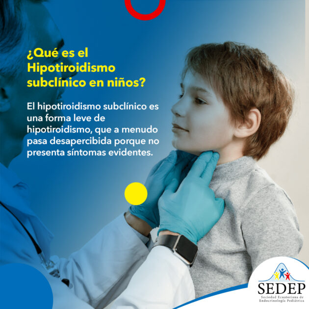 ¿Qué es el Hipotiroidismo subclínico en niños?