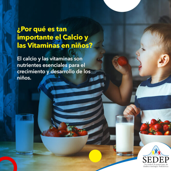 ¿Por qué es tan Importante el Calcio y las Vitaminas en niños?